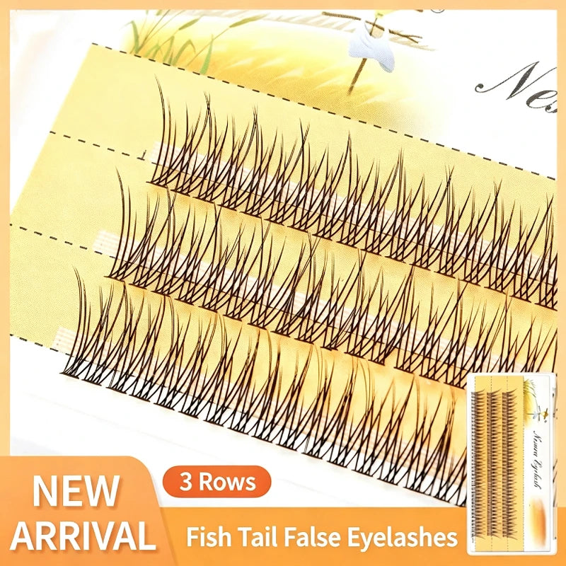 Grafting World Net Red Spirit Mermaid Fish Tail Hair Grafted Eyelash Individual Plant Eyelash Natural And Soft Extensions Girl